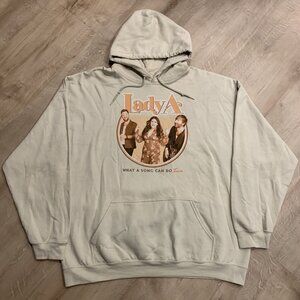 Lady A Antebellum Hoodie Adult 2XL Beige Sweatshirt What A Song Can Do Tour 2021